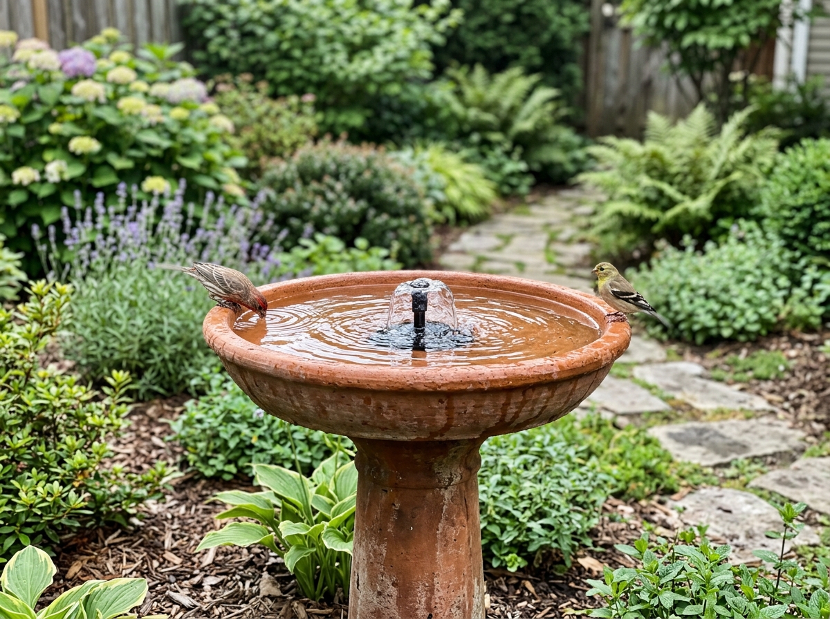 Do It Yourself Bird Bath Plans: Simple Bath to Fountain