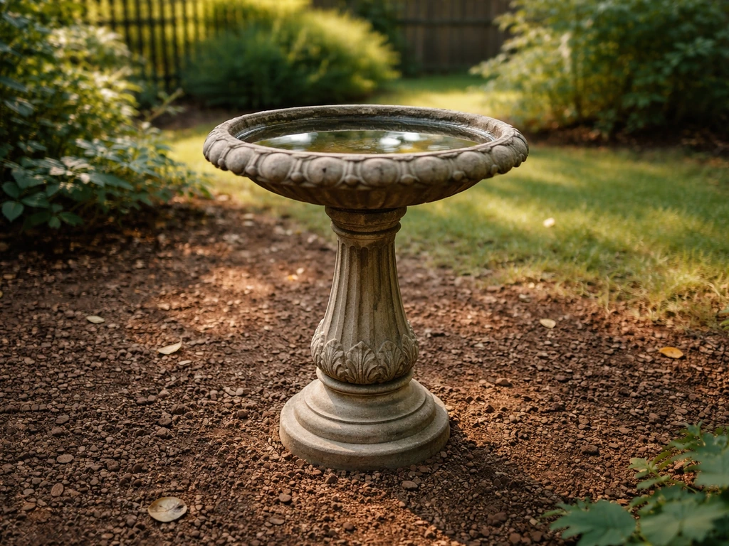 What to Do With an Old Bird Bath Pedestal Today