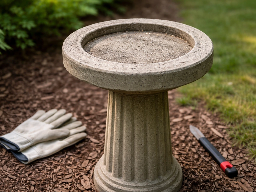 Concrete Bird Bath Top Replacement Guide: Size, Fit, Steps