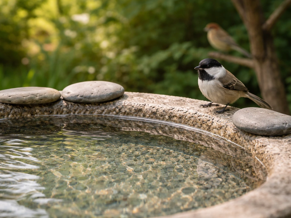 What to Put in a Bird Bath Besides Water