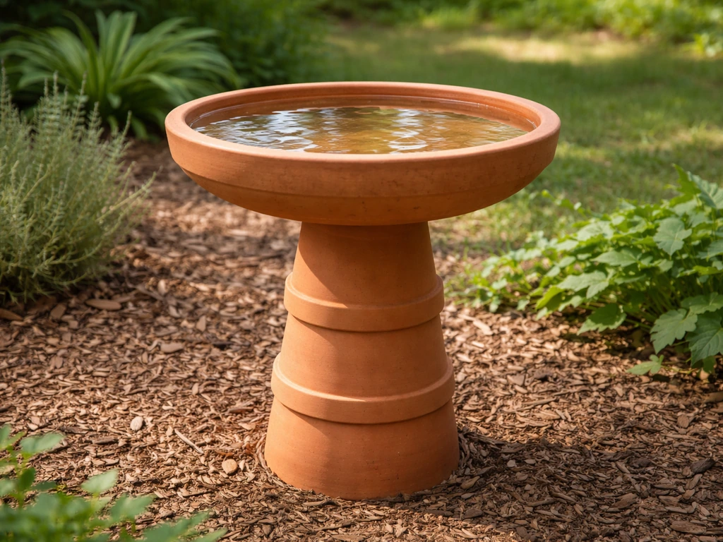 How to Make a Bird Bath Out of Clay Pots: DIY Guide